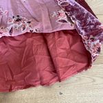 Hutch Leland Bohemian Velvet Burnout Mini Dress in Cinnamon Photo 5