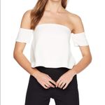 Ramy Brook NWT  Lynn strapless cropped white top Photo 0