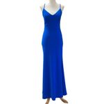 B Darlin B. Darlin Sz 5/6 Royal‎ Blue Lace Back Long Prom Formal Gown Photo 2