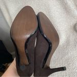 Stuart Weitzman  Brown Suede‎ Mary Jane Pump Women’s 8M Photo 6