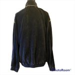 Westbound Vintage  Sport Black and Gold Velour Jacket Size L Photo 6