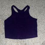 Beyond Yoga Purple Cropped Tank Size Large Photo 0