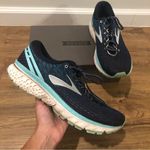 Brooks  ghost navy blue athletic training running shoes sneakers sz 10 women’s Photo 1