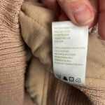 Green Tea medium neutral tan women’s knit zippered vest Brown Photo 4