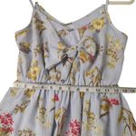 Speechless  Blue Floral Mini Dress XS Coquette Girl Classic Preppy Costal Cowgirl Photo 8