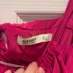 Old Navy Pink Orange Colorblock Halter Maxi Dress Women Size L Resortwear Photo 3