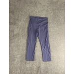 Athleta ‎ Ultimate Stash Pocket Capri Athletic Legging Pants Small Light Purple Photo 1