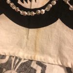 Carol Little Unique Full Circle Skirt Black White Bling Sz 10 Embellished Whimsy Photo 6