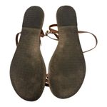 Tkees Brown Leather Strappy Flat Sandals Women’s Size 10 Photo 6