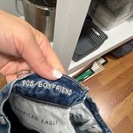 American Eagle Outfitters Women's Blue Distressed Straight Jeans Photo 6