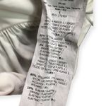 Max Mara  Studio White V-neck Peplum Babydoll Mesh Lined Top Photo 5