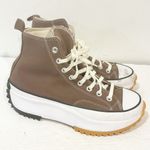 Converse  Size 8.5 Brown Run Star Hike Hi Chunky Platform Unisex Shoes Sneakers Photo 2