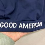 Good American  Navy and white Unpadded pull on sports bra size 3 (Large) Photo 2