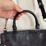 Rebecca Minkoff  black Jane leather satchel tote Photo 3