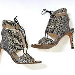 Loeffler Randall Scarlett Heels Lace Up Sandal Size 7.5 Photo 0