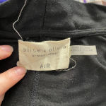 Alice + Olivia  Air Top Long Sleeve Blouse Faux Wrap‎ Draped Black Size Small Photo 11