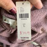 NWT Anthropologie Eri + Ali Winter Splendor Sweater Dress in Mauve Pink Size L Photo 6