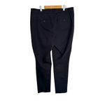 Talbots  Women's Size 10 High Waist Straight Leg Pants Black Dress Office NWT Photo 2