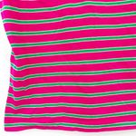 Ralph Lauren Blue Label Womens Y2K Barbiecore Striped Pocket Baby Tee Large Pink Photo 3