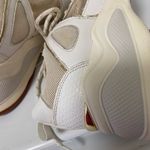 ALDO  Vany gold and white tennis shoes women’s size 7.5 in great shape Photo 7