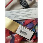 NWT $695 PatBO Violet Maxi Dress Women 4 Red Floral Chiffon Wedding Formal Event Photo 4