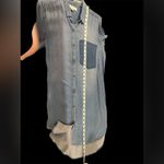 Calvin Klein  button front Shirt-dress size large, perfect condition, never worn Photo 8