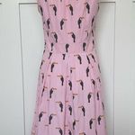 lungo l'arno Toucan Bird Halter Dress Photo 8