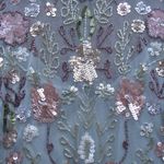 Mac Duggal  9136 Womens Embellished High Neck Butterfly Sleeve Gown Photo 8