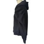 Rebecca Minkoff Women's Janine Hoodie Black Puff Sleeve Size small Photo 3