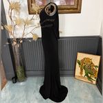Jovani NWT Vintage  Black Tie Evening Formal Gown ~ Size 6 💛🍄 Photo 2