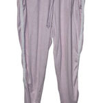 Born Women's Sweatpants Jogger Ruched Side Drawstring Waist Pockets‎ Purple XL Photo 0