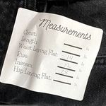 ZARA  Straight Leg High Rise Relaxed Fit Casual Button Fly Jeans 4 Black #4174 Photo 7