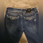Miss Me  Sequin Distressed Bootcut Jeans. Photo 11