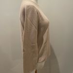 Uniqlo  Beige 3D Knit Cotton Sweater | Seamless Minimalist Crewneck Size XS Photo 5