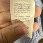 SHEIN Light Blue Waffle Knit Sweater Photo 8