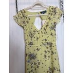 Modcloth NWT You're Flowing Places Maxi Dress Yellow Multi Cut Out Long Size 0 Photo 3