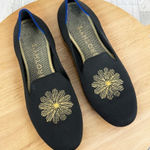 Rothy's Rothy’s Limited Edition Holiday Golden Sunburst Loafer Flats Black Gold 9 Photo 0