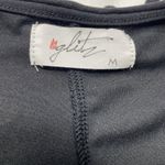 Glitz Womens  Black Party Dress Size Medium Strapless Tassel New c Photo 8