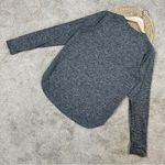 Athleta Women’s Uptempo Top Shirt Longsleeve Thumbholes in Black Heather Size L Photo 7