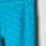 Ryderwear  Light Blue Animal Print High Waist‎ Leggings Size XS Photo 3