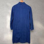 Blue Blue Japan Arigato Indigo 100% Cotton Shirt Dress Button Up Size 1 Size M Photo 4