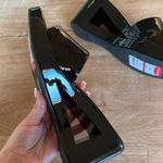 Jeffrey Campbell Black Shaggy Cutout Wedge Sandal (7) Photo 4