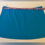 Lilly Pulitzer  Teal Aline Elastic Waist Swim Sport Skirt Size Large Photo 4