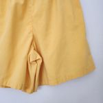 American Vintage Vintage Spring Harbor Collections Yellow High Rise Shorts Elastic Waist S Photo 7