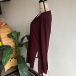 Free People Criss Cross Boho Tunic Mocha Sweater Size Small Photo 7