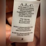 ALC Frank A.L.C. Blazer Maverick Jacket Long 2 Button Brown Lace Up Trim Size 8 Photo 13