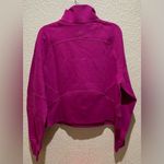 Lululemon NWT Scuba Oversized Funnel Neck Half Zip Ripened Raspberry Gold M L Photo 8