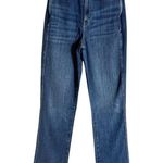 AYR The Super Straight Leg Vroom Vroom Dark Blue High Rise Denim Jeans Size 25 Photo 1