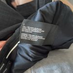 Club Monaco Women's Wool Blend Gray Pinstripe Dress Pants Size 6 Straight Leg Photo 5