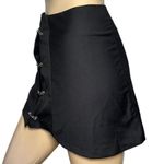 Orsherlly Women’s Size S Black Side Safety Pin Mini Skirt Photo 2